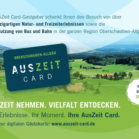 Appartement Trifts L Wallbox L Parkplatz L Auszeit Card Wangen im Allgäu